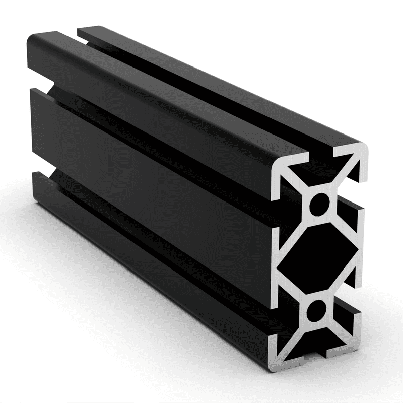 TSLOTS 20mm x 40mm Black Anodize 5mm tslot Aluminum Framing Profile TSLOTS 20mm x 40mm Black Anodize 5mm tslot Aluminum Framing Profile