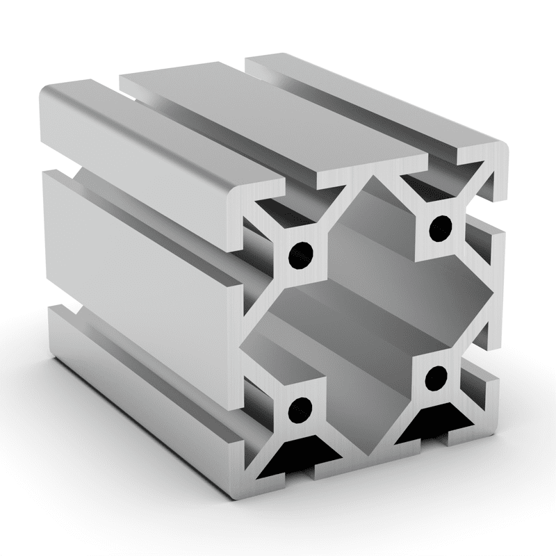 TSLOTS 3030S 3" x 3" .32" tslot Aluminum Framing Profile TSLOTS 3030S 3" x 3" .32" tslot Aluminum Framing Profile