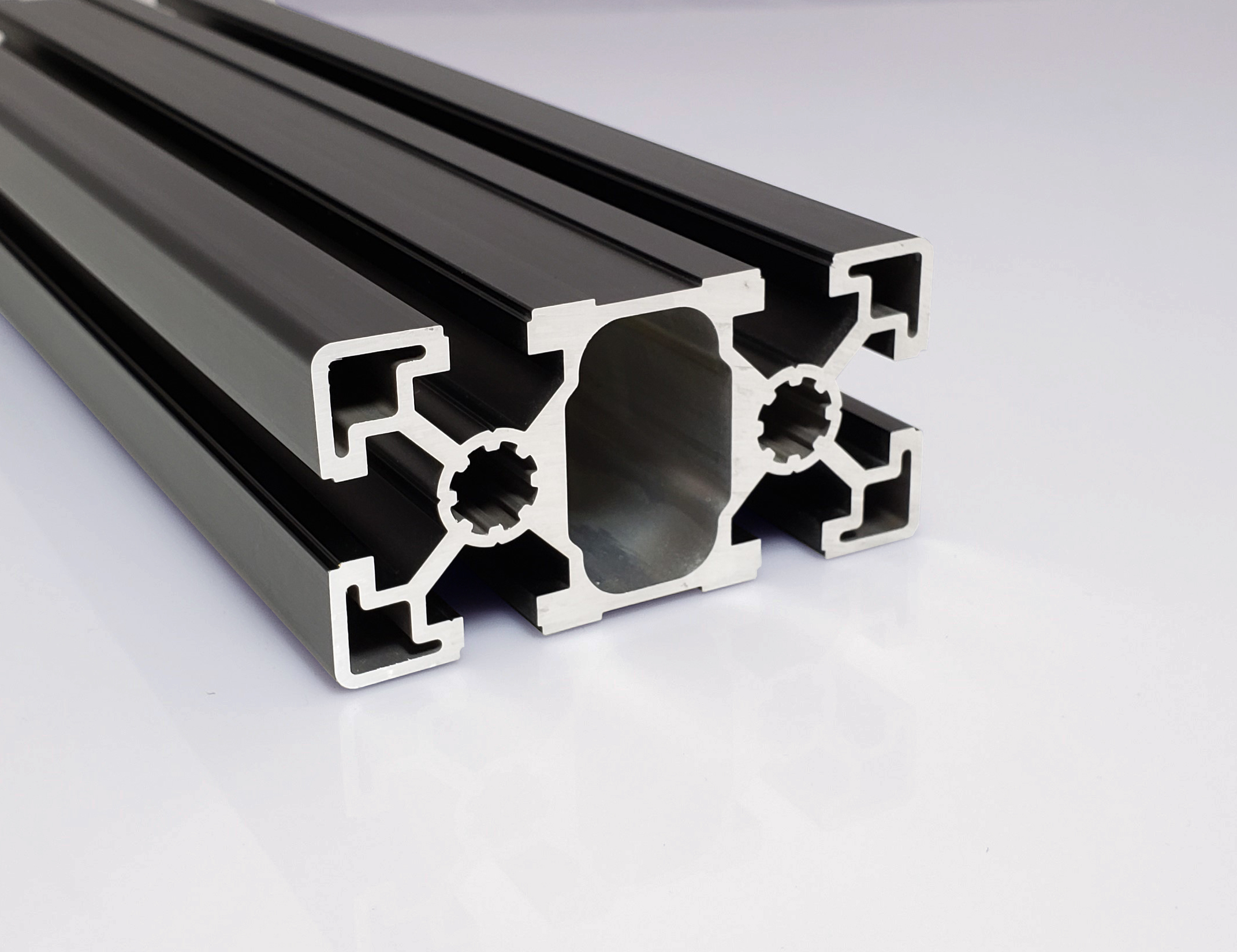 TSLOTS 45-4590-Black 45mm x 90mm Light Black 10mm tslot Aluminum Framing Profile
