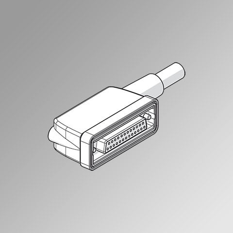 Prewired 25 pin dsub cable, 10 meter cable - PART # 02269A1000