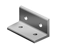 FATH wide inside corner bracket, 4 holes, slot size 8 - Part # 093WD7638 FATH wide inside corner bracket, 4 holes, slot size 8 - Part # 093WD7638
