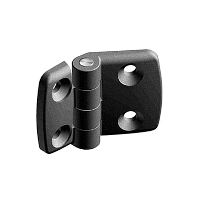 FATH non-detachable combination hinge, slot size 6 - Part # 095K2525F06