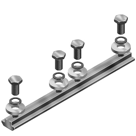 FATH connecting strip, slot size 10 - Part # 096030S38 FATH connecting strip, slot size 10 - Part # 096030S38