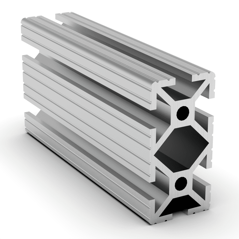 TSLOTS 1020 1" x 2" Grooved .26" tslot Aluminum Framing Profile