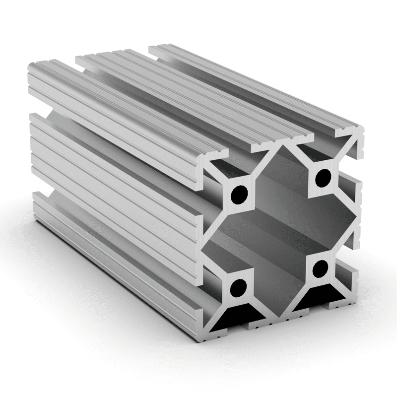 TSLOTS 2020 2" x 2" Grooved .26" tslot Aluminum Framing Profile