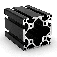 TSLOTS 3030-LS-Black 3" x 3" Light Black Anodize .32" tslot Aluminum Framing Profile TSLOTS 3030-LS-Black 3" x 3" Light Black Anodize .32" tslot Aluminum Framing Profile
