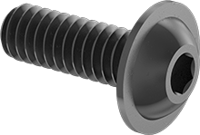 FATH button head socket cap screw, M8 x 16mm, slot size 8 - Part # 4ISO7380M0816MS01