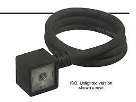 Canfield ISO 18mm Form A Molded Din Connector 15 ft‚ 3+ ground no light no suppression - Part # 5J6F2-000-EU0A