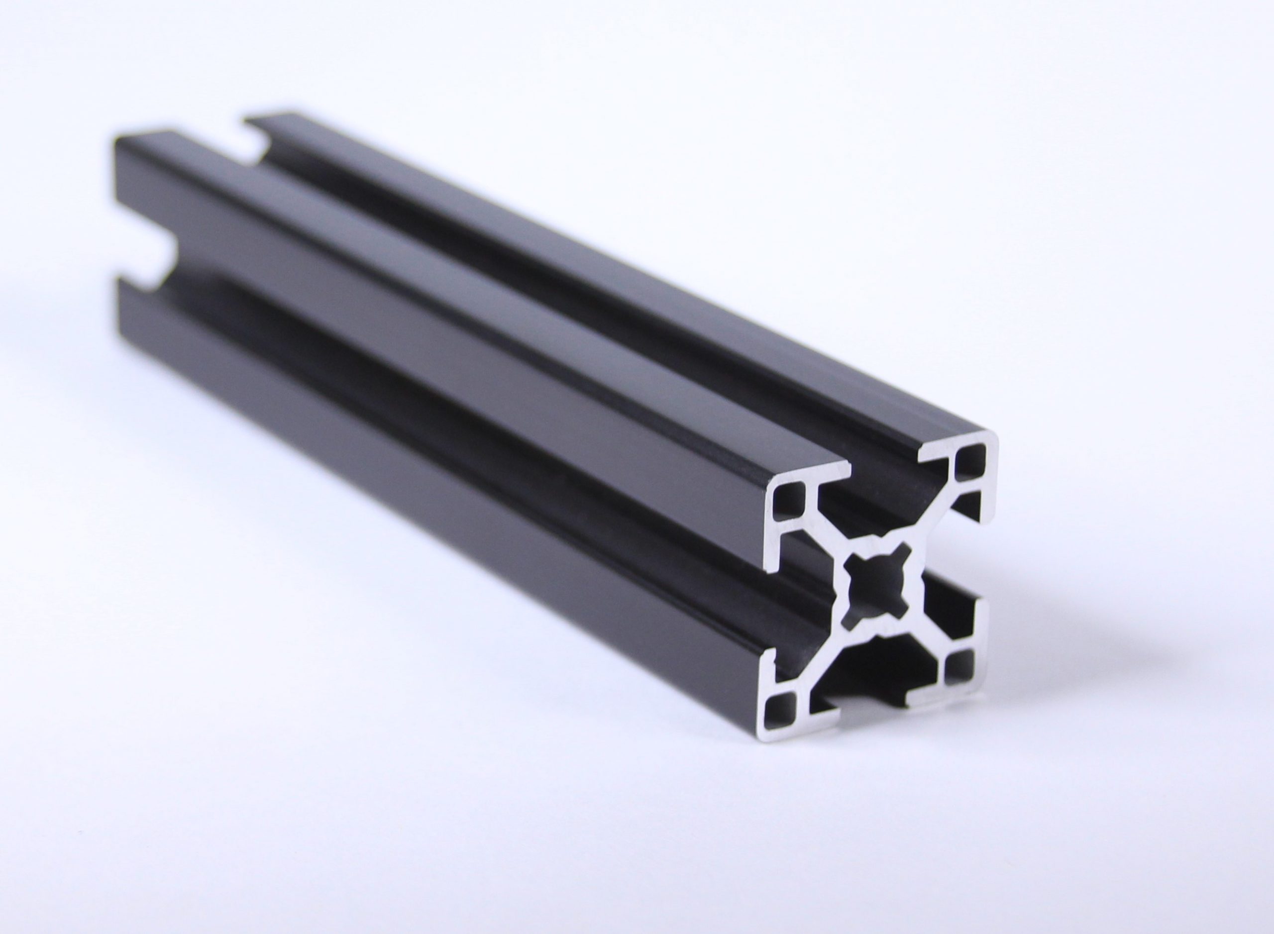 TSLOTS 30-3030-Black 30mm x 30mm Black 8mm tslot Aluminum Framing Profile