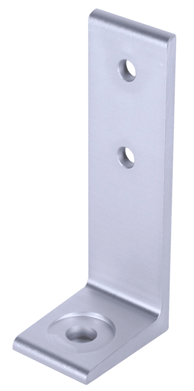Tslots 2 Hole Floor Mount Bracket Slot 8 - Part #671716