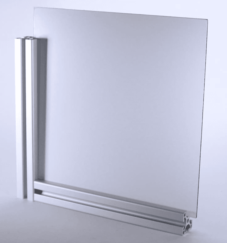 Tslots Alucobond 4mm Panel - Platinum - Part #655457 Tslots Alucobond 4mm Panel - Platinum - Part #655457