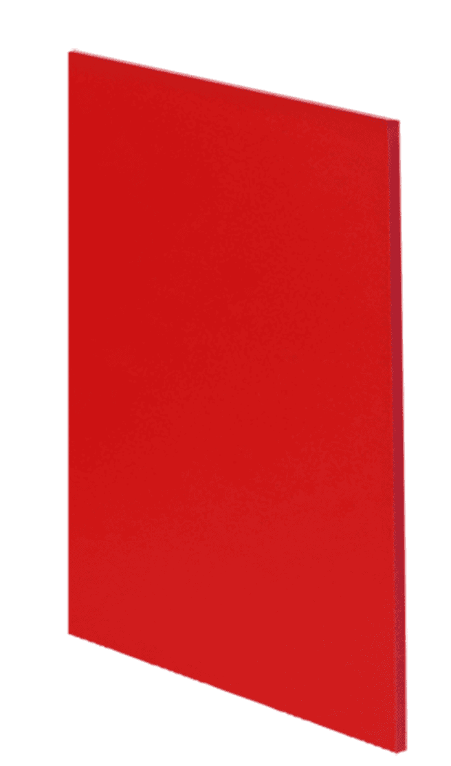 Tslots 3mm Red Expanded PVC - Part #655443