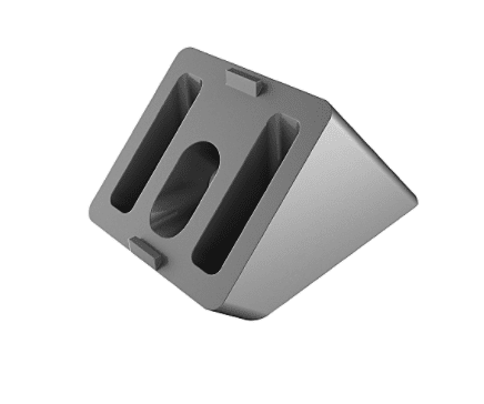 FATH angle connector, 45-degree, slot size 6 - Part # 093WS25145N6,5