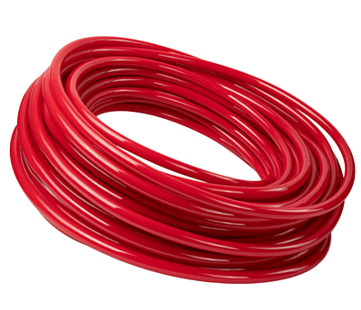 Airtac Polyurethane Tubing 1/2"OD x 1/3"ID Red 500ft/Roll - Part # NUE95A1/2X1/3-500R
