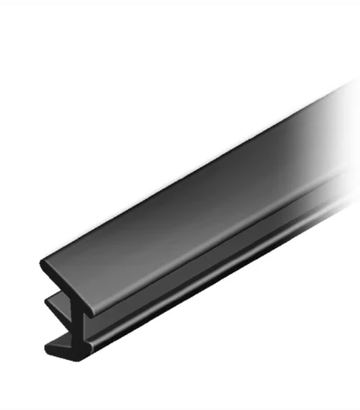 Fath Glass panel plug-in profil Nut 8/10 EPDM black PU=100m - Part # 092255